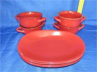 Set of Members Mark Stoneware Dishes