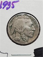 Higher Grade 1935 Buffalo Nickel