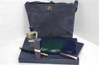 Vintage Diandra Makeup and Perfume Set w/bag