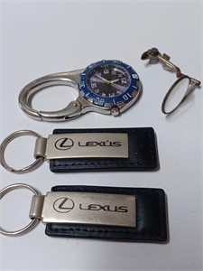 Lexus Key Chains, Watch Key Chain and Jeweler