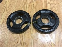 2.5lbs Rubber Weight Plate - No Name