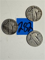 Standing Liberty Silver Quarter 90% silver see pic