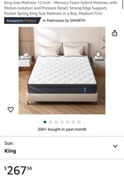 KING SIZE BED (NEW)