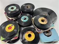 Collection of Records and 45s without Covers