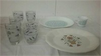 Corelle plate and cup decorative platter and