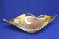 Moser or Moser Style Art Glass Bowl