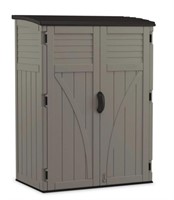 SUNCAST VERTICAL SHED BROWN/GREY 1529L CAPACITY