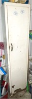 Vintage 1 Door Metal Storage Cabinet