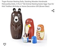 MSRP $17 Russian Nesting Dolls