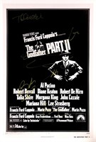Al Pacino Autograph Godfather Poster