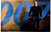Autograph James Bond 007 No Time To Die Poster