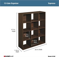 ClosetMaid 1292 Cubeicals Organizer