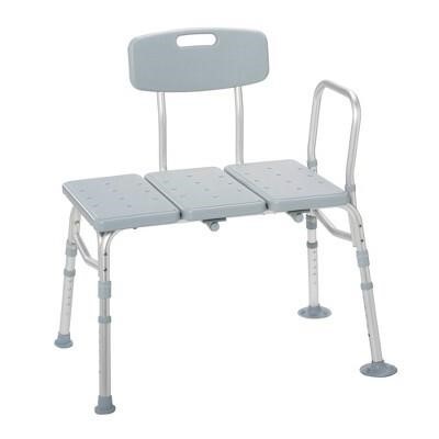 Drive Medical Tub Transfer Bench with Backrest