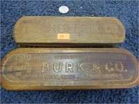 BURK & Co. & THE ROLLER Co. SHOE BRUSHES