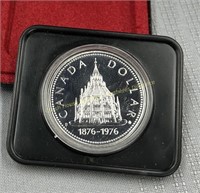 1976 Canada proof dollar épreuve