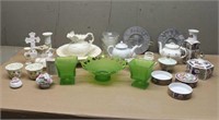 (2) Boxes Assorted Glassware & Knick Knacks