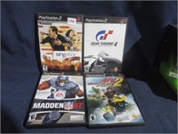 playstation 2 games lot .