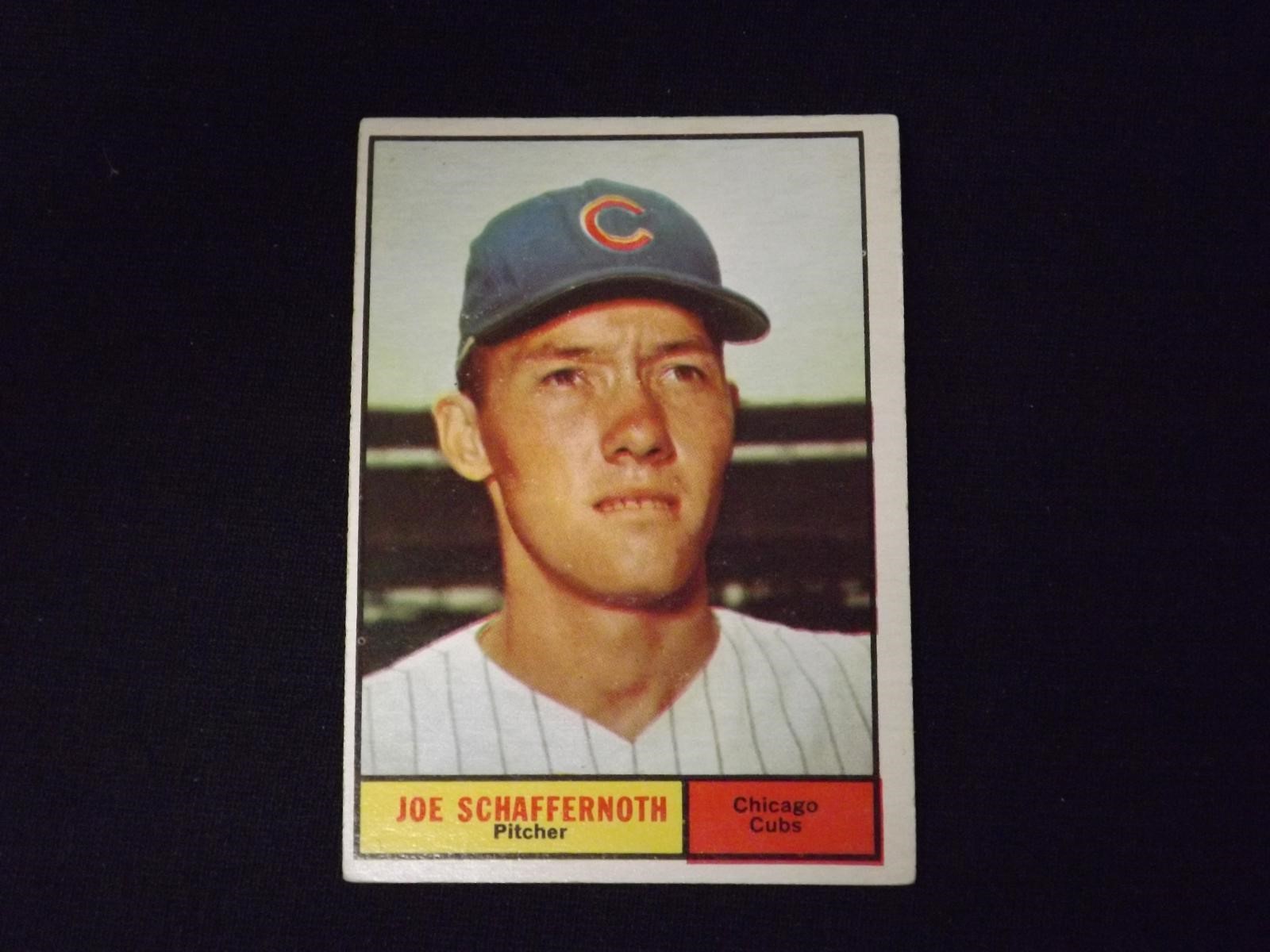 1961 TOPPS #58 JOE SCHAFFERNOTH CUBS