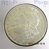 US1921-P MORGAN SILVER DOLLAR