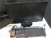 Acer Monitor, Dell Key Bd + Power Cords