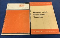 (2) Case Compact Tractor Manuals