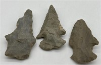 Indian Arrowheads (3)