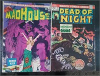 Horror - Dead of Night #5 & Madhouse #96 1974