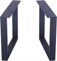 Weven Metal Table Legs 15.5"x17.5" -Black