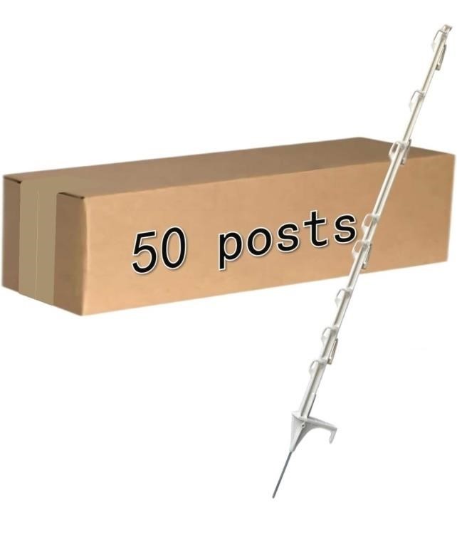 EFencSolv Step-in Fence Post (50 Pack)
