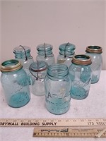 Group of Ball canning jars