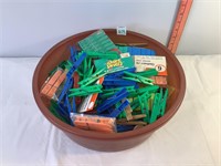 Assorted Clothespins