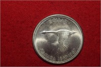 1867-1967 Canada Centennial Loon Silver Dollar