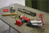 Cordless Drill, Torque Wrench & Assorted Hardware