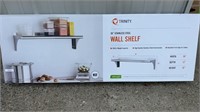 36" Stainless Steel Wall Shelf by Trinity