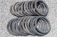 Lot of 20 BMX tires various sizes in 20"