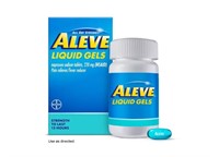 *2PC LOT*ALEVE NAPROXEN SODIUM CAPSULES