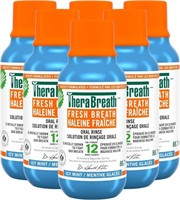 6-PACK 88.7mL THERABREATH FRESH BREATH ORAL RINSE