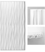 Art3d White Large PVC 3D Wall Panels for I