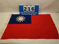 Vintage Flag for Taiwan