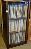 P729- Kenwood Record Cabinet