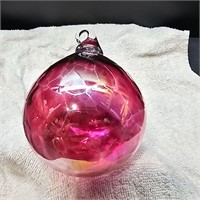 Blown glass ornament