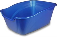 (N) Pureness Giant High Sides Cat Litter Pan, Colo