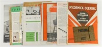 Vintage Agriculture Farming Manuals & Advertising