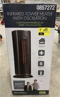 Scott living infrared tower heater with