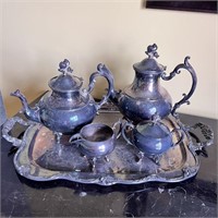 Silverplated Tea Set