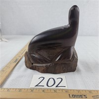 Really Neat Seal Wood Carving
