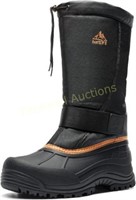 NORTIV Waterproof Boots 15 Black