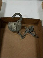 Vintage Adlake brand padlock