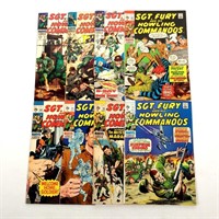 8 Sgt. Fury and His Howling Commandos 12¢-15¢ Comi