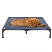 Elevated Dog Bed - 36x29.75-Inch Portable Pet Bed